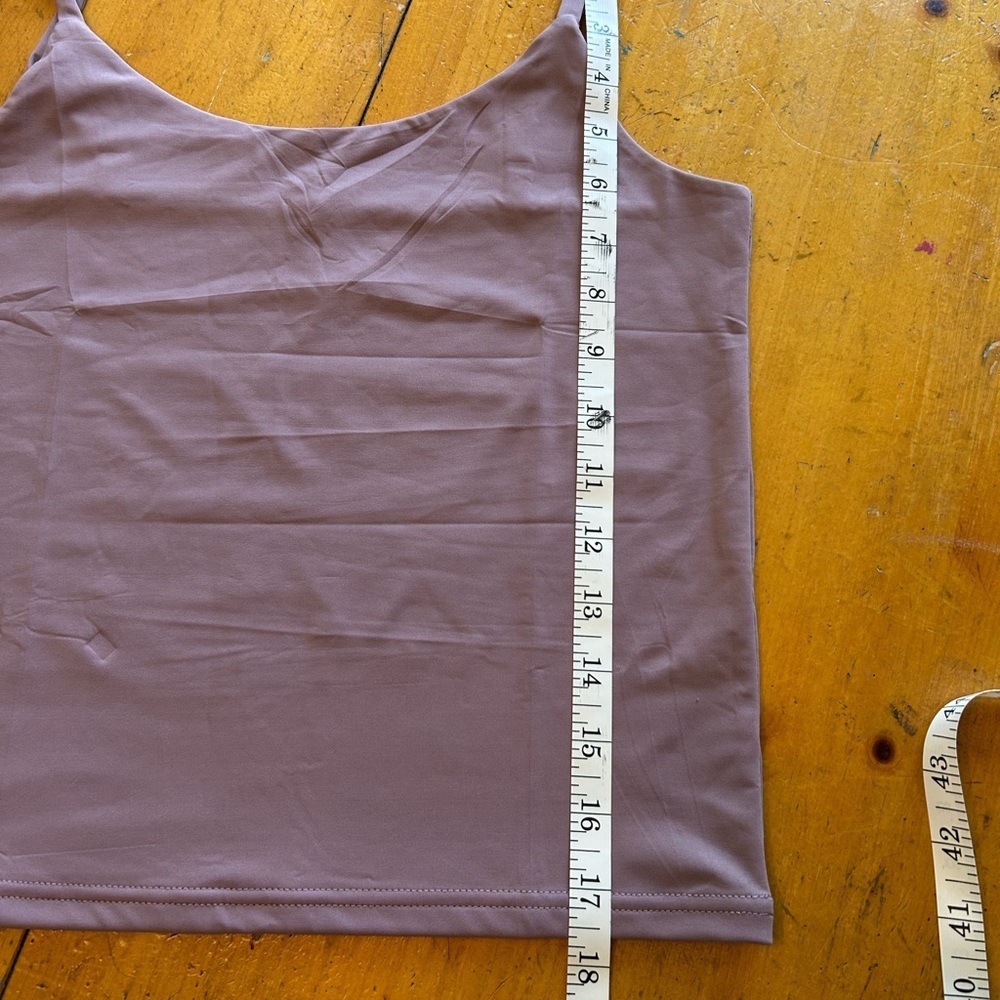 PinkM Style Women's Mauve Camisole - Picture 10 of 11